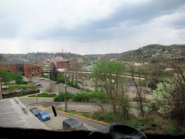 View from 2nd Floor - WVU PRT System - 162 1st St