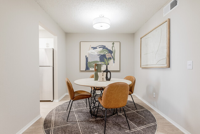 Newly Renovated Dining Area - Spring Creek of Edmond Apartments