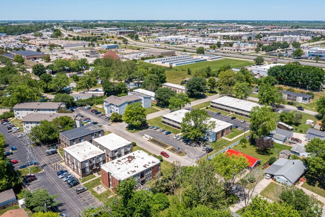 Aerial View - Windcrest Apartments