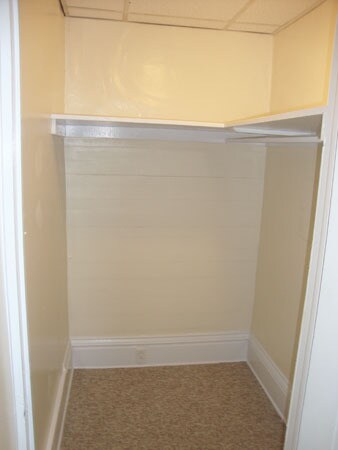 Closet off the living room. - 522 E Market St