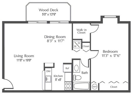 1HAB/1BA - Shade Tree Trace Apartments