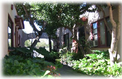 Courtyard - The Micheltorena Apartments