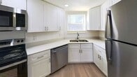 This well-designed apartment in Oklahoma City offers 940 square feet of comfortable living space. The layout includes two bedrooms, three bathrooms, and a combined kitchen and living area. The primary bedroom is generously sized at 170 square feet, providing ample space for relaxation.

Throughout the apartment, large windows allow natural light to flood the rooms, creating a bright and airy atmosphere. The living area features plush carpeting and a modern electric fireplace, perfect for cozy evenings. A sliding glass door leads to a private balcony, extending the living space outdoors.

The kitchen is a highlight, boasting crisp white cabinetry, stainless steel appliances, and ample counter space. The U-shaped design maximizes functionality while maintaining an open feel. Each bedroom is equipped with ceiling fans for comfort and large windows for natural light.

The bathrooms are well-appointed, featuring clean lines and modern fixtures. A spacious walk-in closet provides excellent storage options. The unit also includes in-unit laundry facilities for added convenience.

Located at 5757 W Hefner Rd, this apartment offers a blend of comfort and convenience in a desirable Oklahoma City location.
