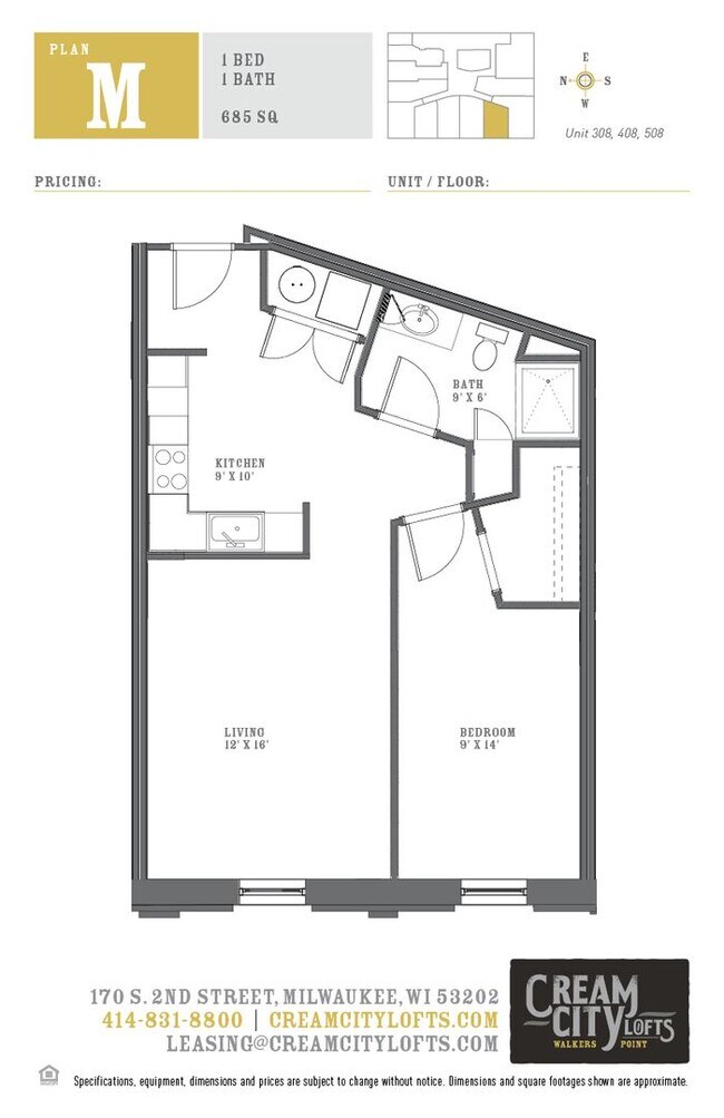 Foto del interior - Cream City Lofts