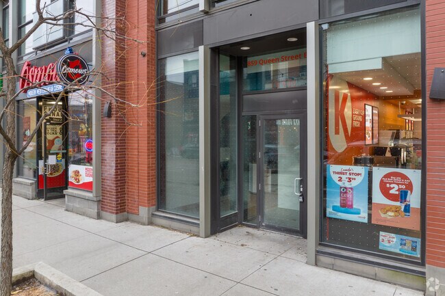 Entrance - 875 Queen East
