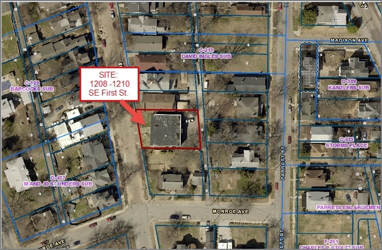 Aerial Photo - S.E. First St. Apartments
