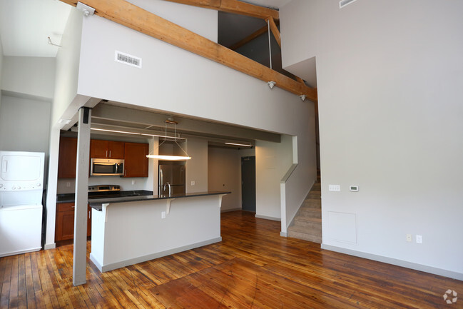 Madera noble en los loft estudio - Whitehall Mill Apartments