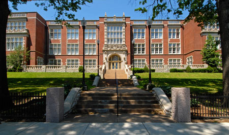 Theresa Park Front Entrance - Theresa Park Lofts