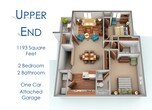 Two Bedroom Upper End