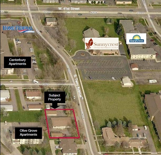 Aerial Photo - 3605 S Terry Ave