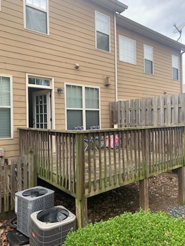 Specious back deck area - 1798 Oakbrook Ln NW