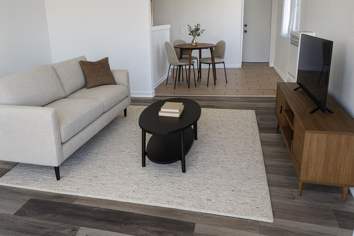 Staged photo of living room - 1518 W 85th St