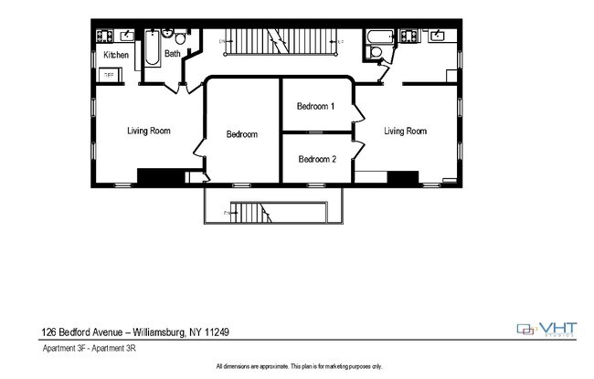 Floorplan - 126 Bedford Ave