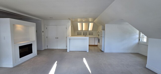 Living Room from Skylights - 374 Queen St S