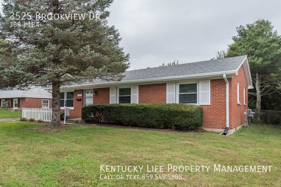 3525 Brookview Dr, Lexington, KY 40517 House Rental in Lexington, KY