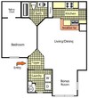 2 Bedroom/3rd Floor