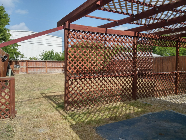 Partial Covered Patio to Backyard - 2527 Corian Glen Dr