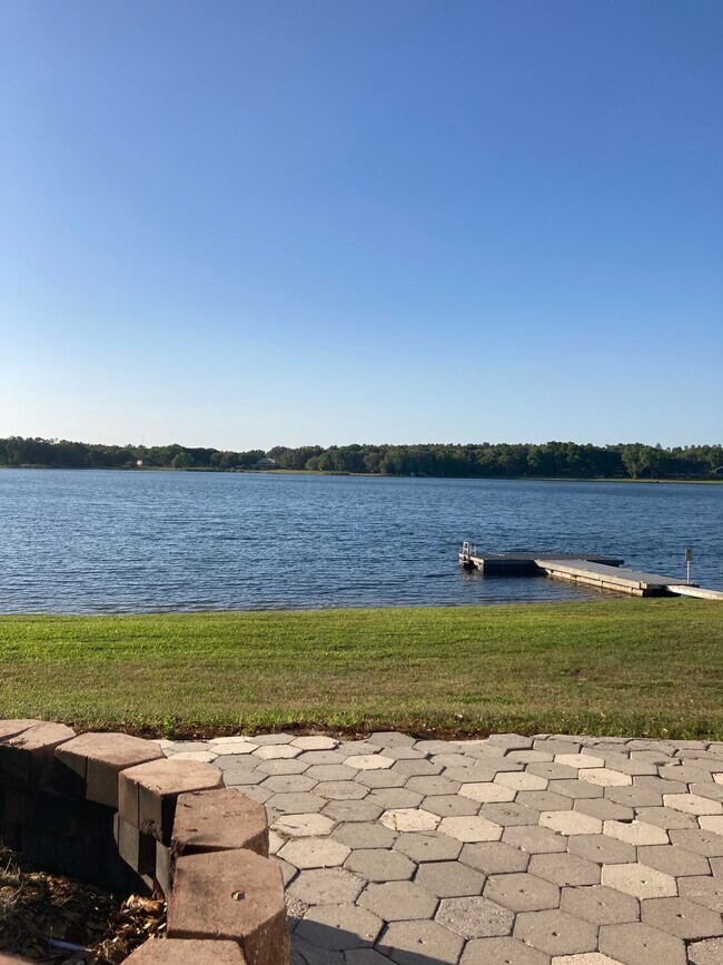 View from Fire pit - 15848 Lake Iola Rd
