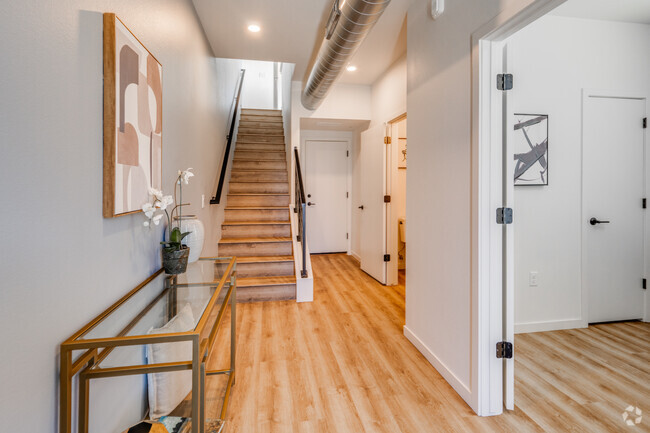 2 BR, 2.5 BA+Office - 1,777SF - Entry - Granary Townhomes