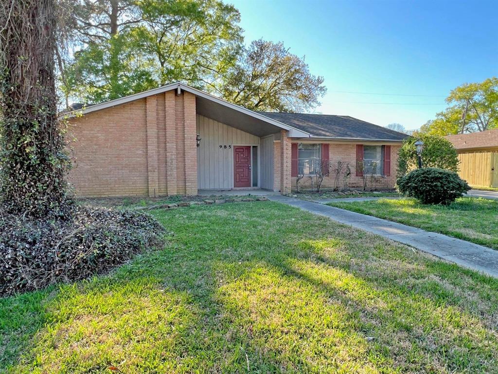 985 Wisteria Dr, Beaumont, TX 77706 House Rental in Beaumont, TX