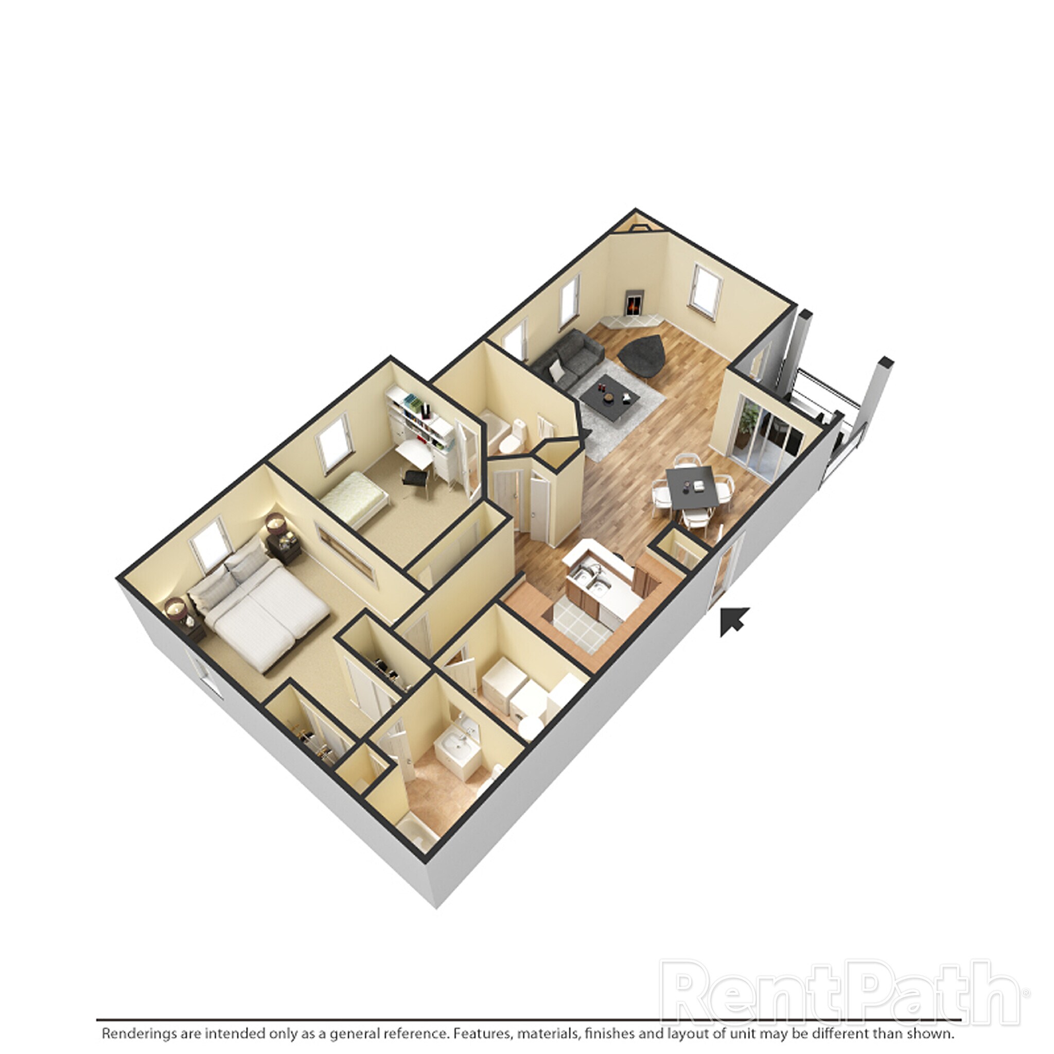 Crossings Village – 202PFP - Princeton with Fireplace