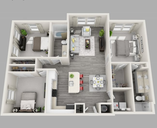 Plano de planta - East at Innovation