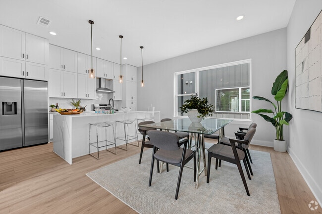 2 BR 2.5 BA - 1,722 Sq. Ft. Kitchen/Dining - North Carroll Homes