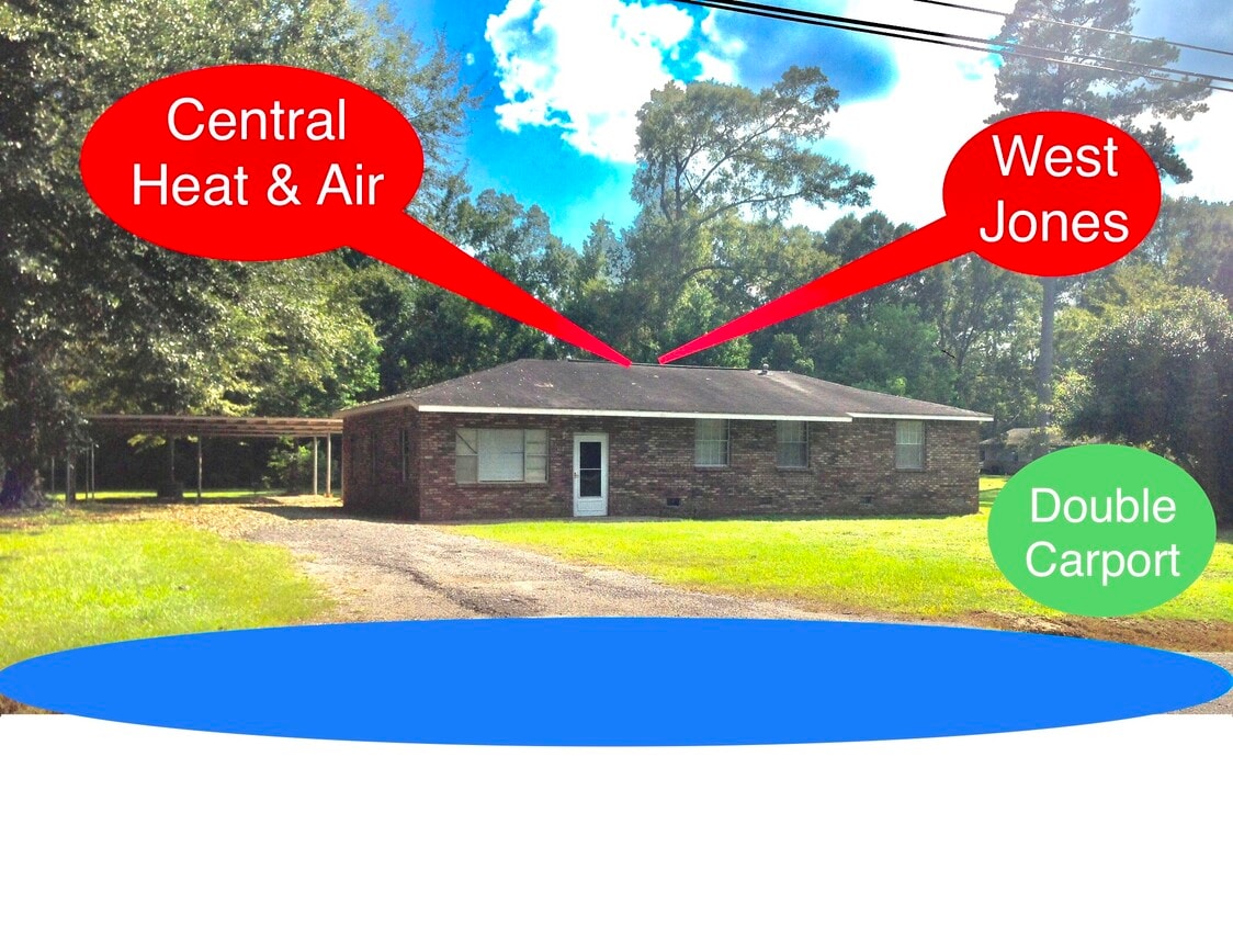 3608 Indian Springs Rd, Laurel, MS 39440 House Rental in Laurel, MS