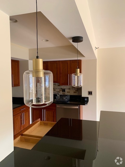 Pendant lights - 1600 Beacon St