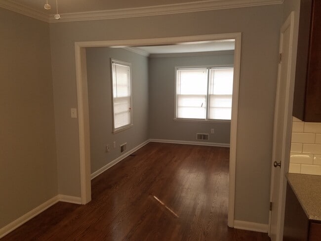 View from dining room into living room. - 6644 Walrond Ave