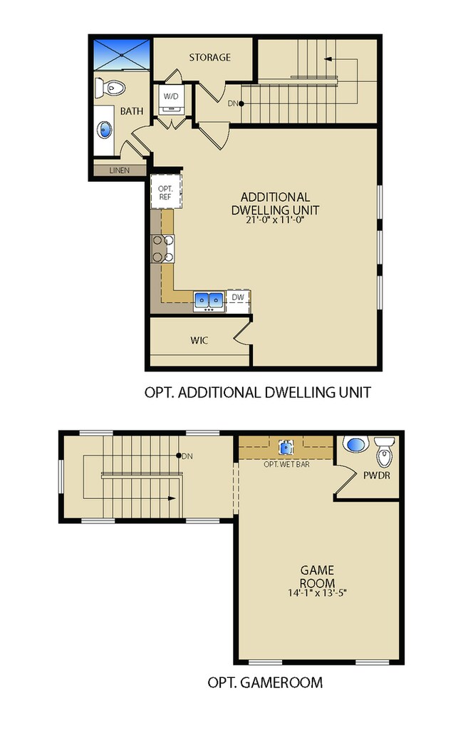 Building Photo - Elegant 4 BR 3.5 BA and 1 Office/Bedroom Convertible Home with Modern Amenities