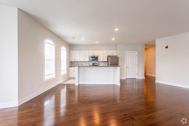 2HAB, 3BA con estudio - 1,864 pies cuadrados - Sala de estar - The Parker