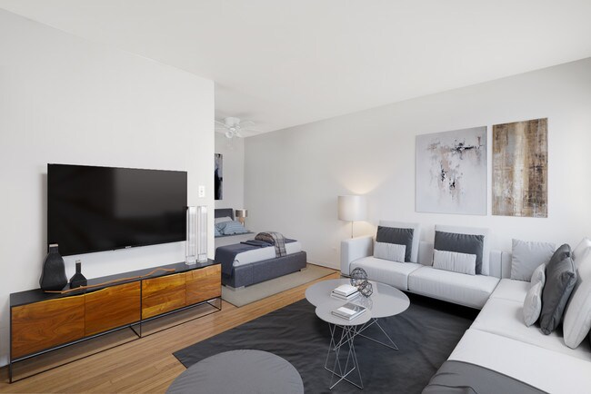 455 W. Wellington - Sala de estar de la suite Estudio - 455 W. Wellington