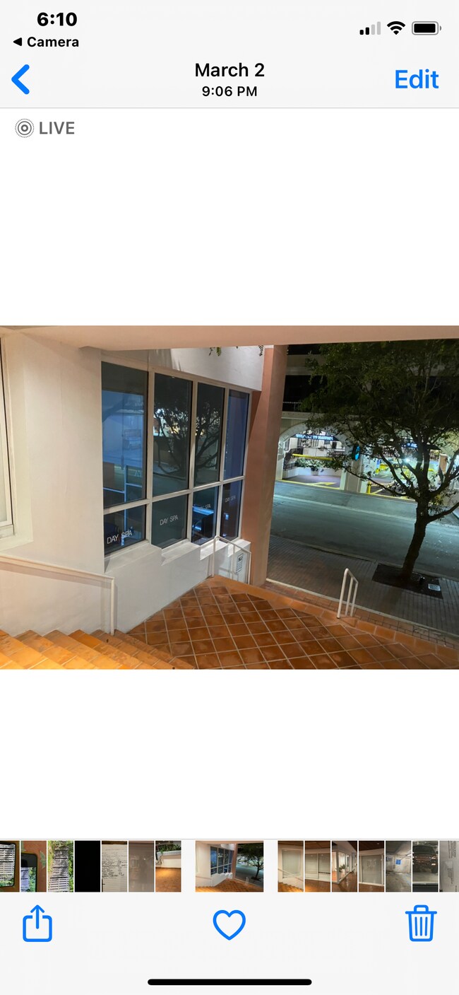 Entrance to building across from Mayfair - 2801 Florida Ave