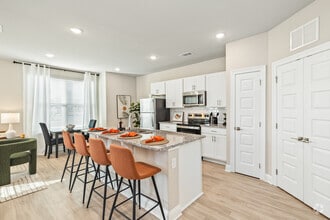 The Cape: 1BA, 1BR- Kitchen - Flats at East Bay