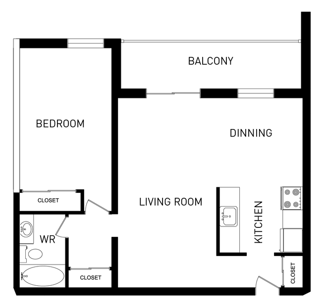 Plan d'étage - Treeview Towers 16