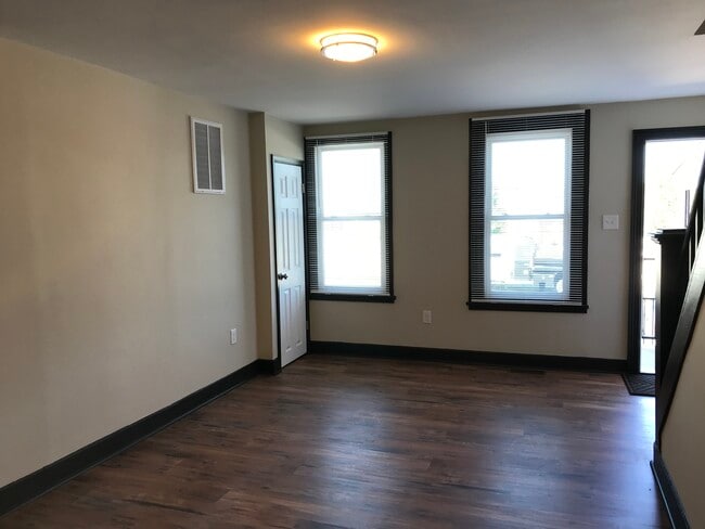 Spacious living room with coat closet - 220 Prospect Ave