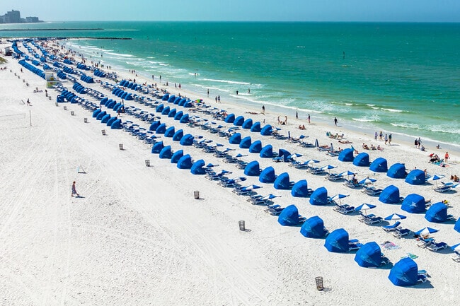 Clearwater Beach is a walkable hub for water sports and beach fun.