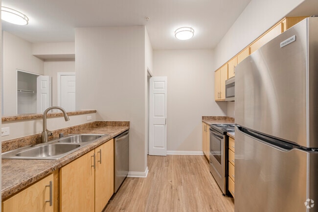 The Birch - Kitchen *1BR, 1BA - 903SF - Kitchen - Woodland
