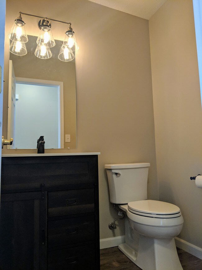 Fully updated half bath - 138 Hampton Way