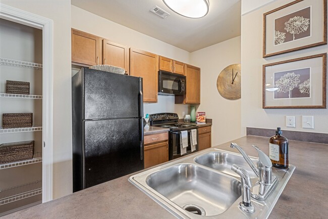 Modern and Spacious Kitchen - St. James at Goose Creek Apartments