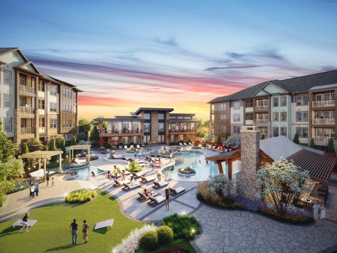 Town Triangle Crossing Apartments in Raleigh, NC