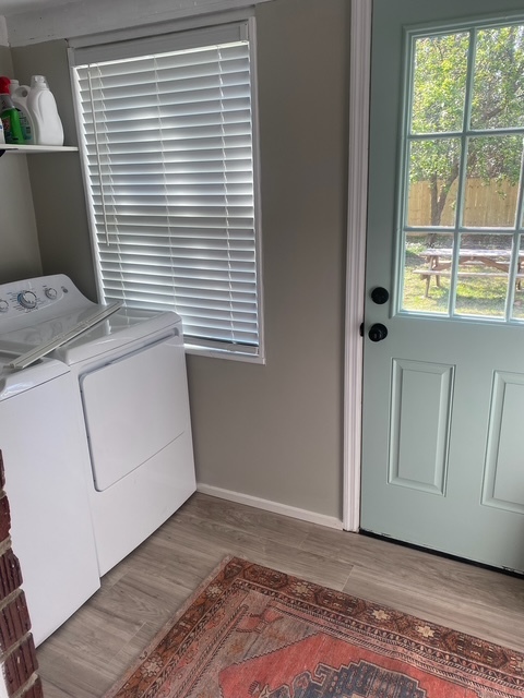 Laundry room including washer and dryer - 3525 Mathis Dr