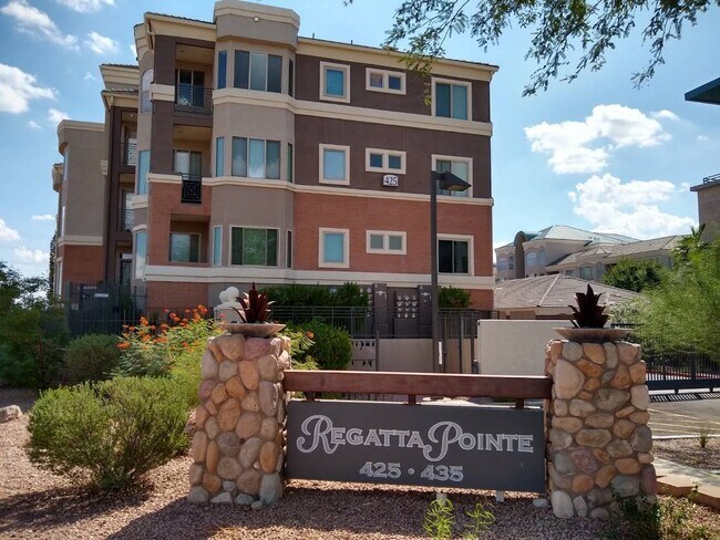 Entrance gate - 435 W Rio Salado Pky