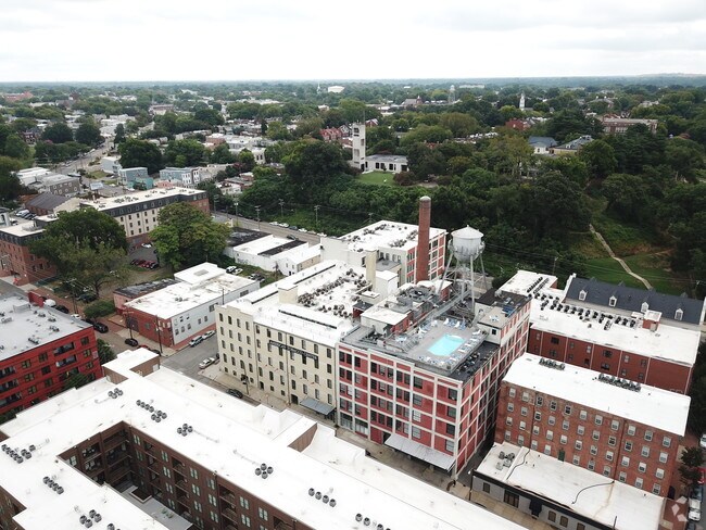 Foto aérea - American Tobacco Center
