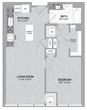 1 Bed 1 Bath-A1.8