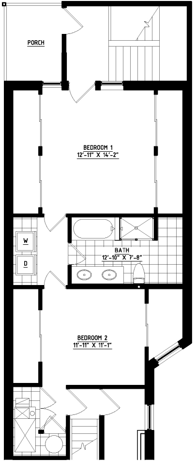 Photo - Massive 4bed/2bath DUPLEX in the HEART of Bucktown/Wicker Park! In-Unit Laundry! Central Air! Apartment