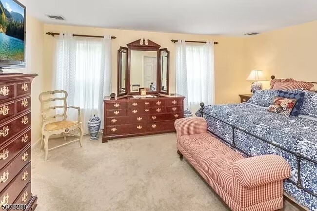 Unit 1- Master Bedroom - 112 Peapack Rd
