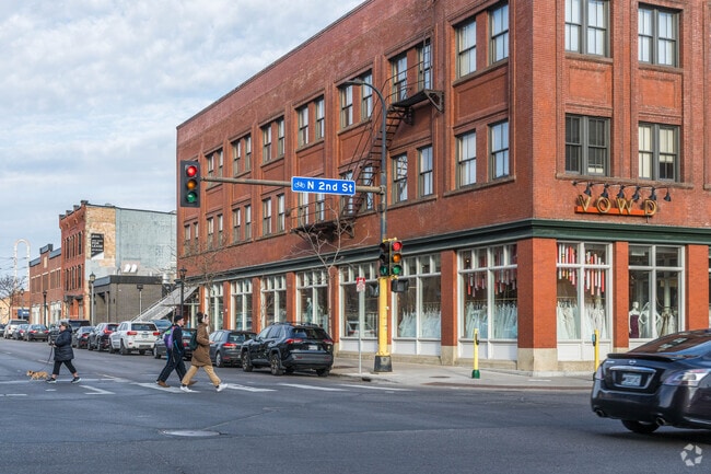 Residents can enjoy local shopping at the intersection of North 3rd Avenue and North 2nd Street