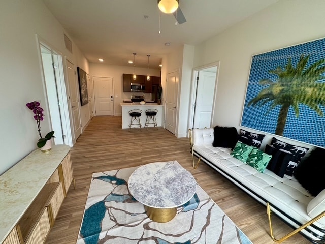 Living Room into Kitchen - The Oasis